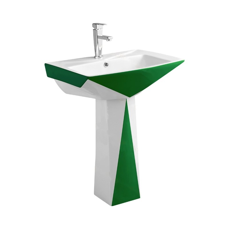 LT-307P-CG-WG colored pedestal-basins
