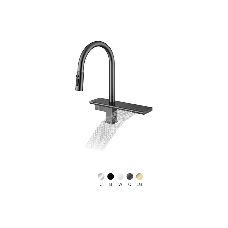 LT-10010-BRA-TCCLSSCLRLT kitchen faucet, kitchen mixer tap, sink faucet