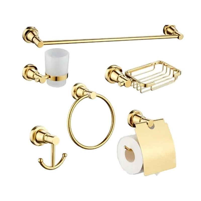 LT-ZS8300-6A-G bathroom hardware set, towel bar, bath accessory