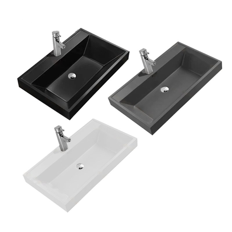 LT-792 black countertop-basins
