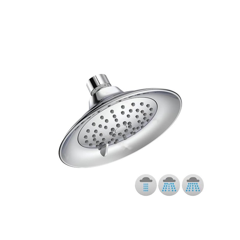 LT-10136-PLA-DP overhead shower, rain shower head, ceiling shower