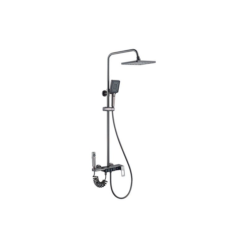LT-10236-BRA-YTLYHS shower set, shower system, complete shower kit