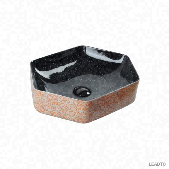 LT-6016-HE-OBL1 colored art-basins