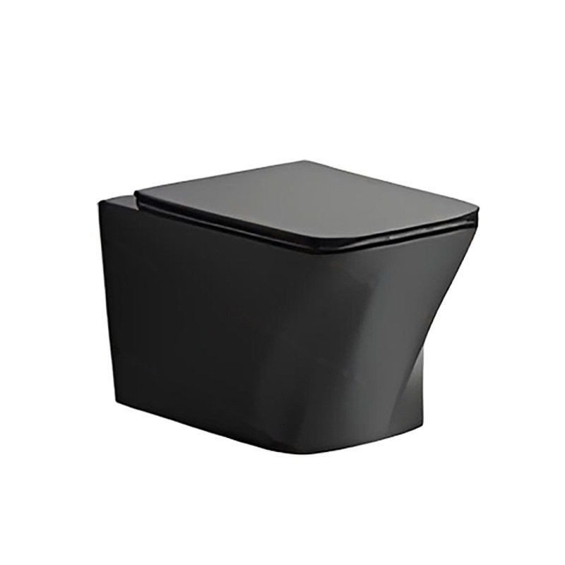 LT-WHT4084-M-BL black wall-hung-toilets
