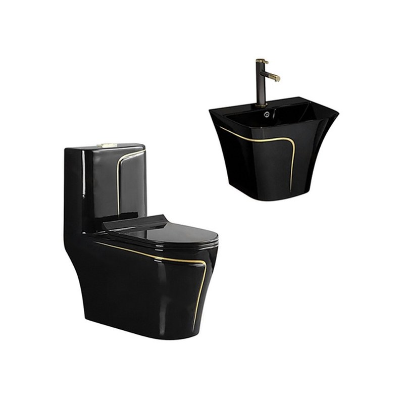 LT-1121-CG-BLGL----LT-587-CG-BLGL white two-piece-toilet-suites