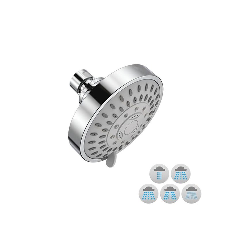 LT-10124-PLA-DP overhead shower, rain shower head, ceiling shower