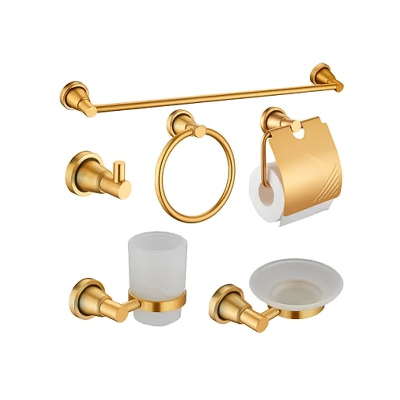 LT-AL8600-6B-G bathroom hardware set, towel bar, bath accessory