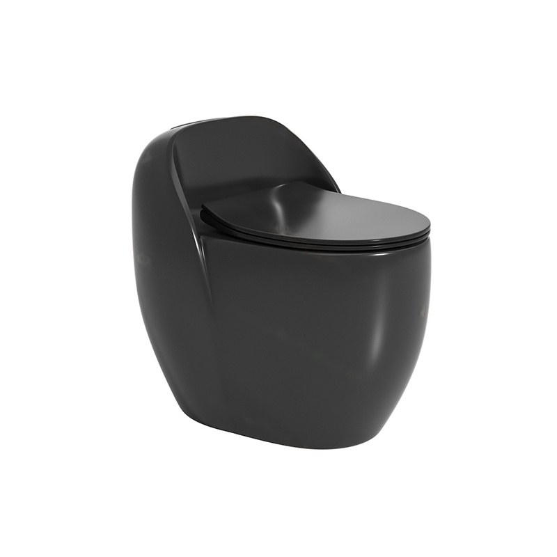 LT-1358-M-BL black one-piece-toilets
