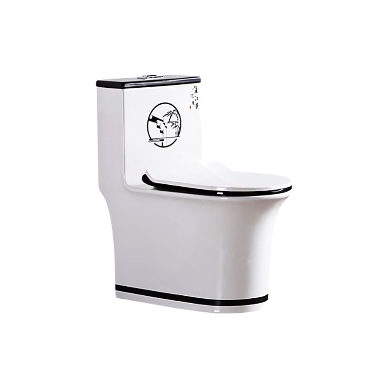LT-1051-CG-BL1 patterned one-piece-toilets