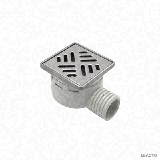 LT-10039-SS PLA-DL floor drain, shower drain, waste outlet