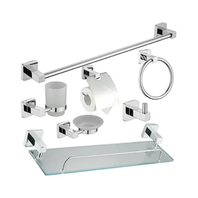 LT-ZS8400-7A-C bathroom hardware set, towel bar, bath accessory