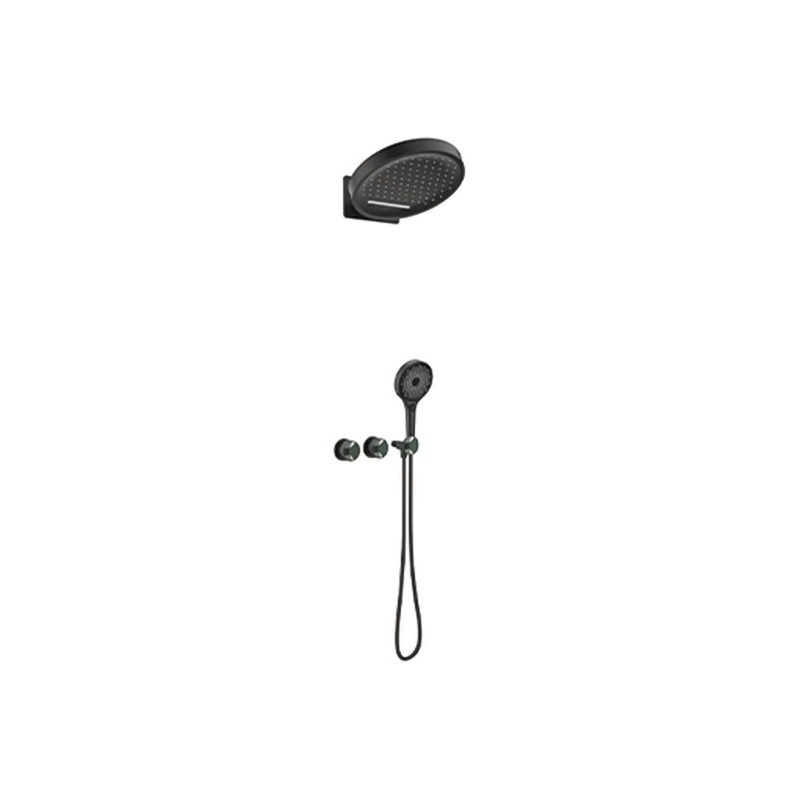 LT-10004-BRA-AZLYHS shower set, shower system, complete shower kit