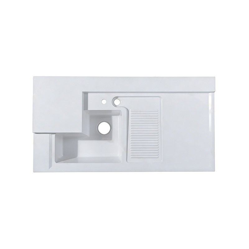 LT-7212 white countertop-basins