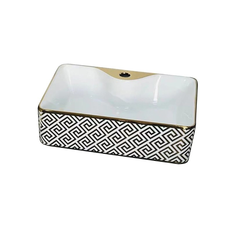 LT-6342-GID-GDW6 white art-basins