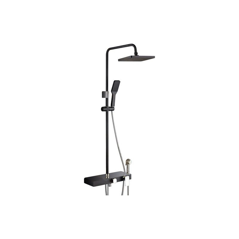 LT-10350-BRA-YTLYHS shower set, shower system, complete shower kit