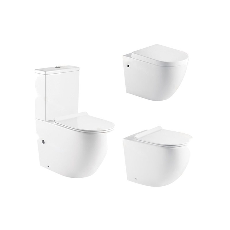 LT-201----LT-401---LT-417W white two-piece-toilet-suites
