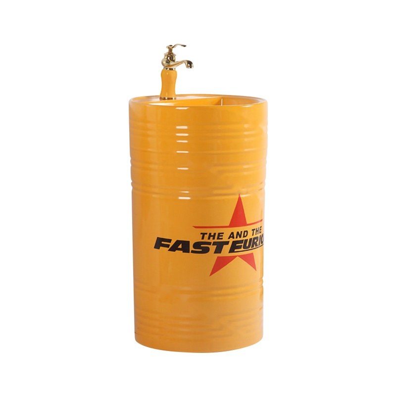 LT-386-CG-O gold pedestal-basins