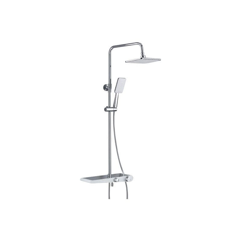 LT-10386-BRA-YTLYHS shower set, shower system, complete shower kit