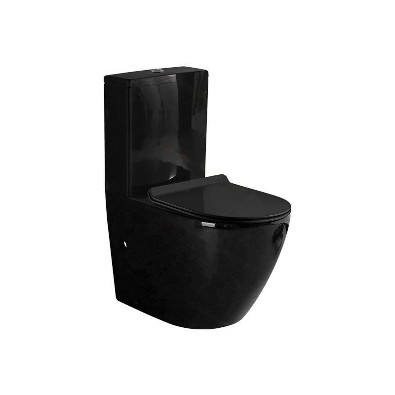 LT-1001-CG-BL black one-piece-toilets