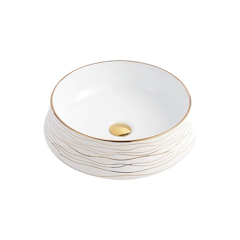 LT-6015B-GID-GW8 white art-basins