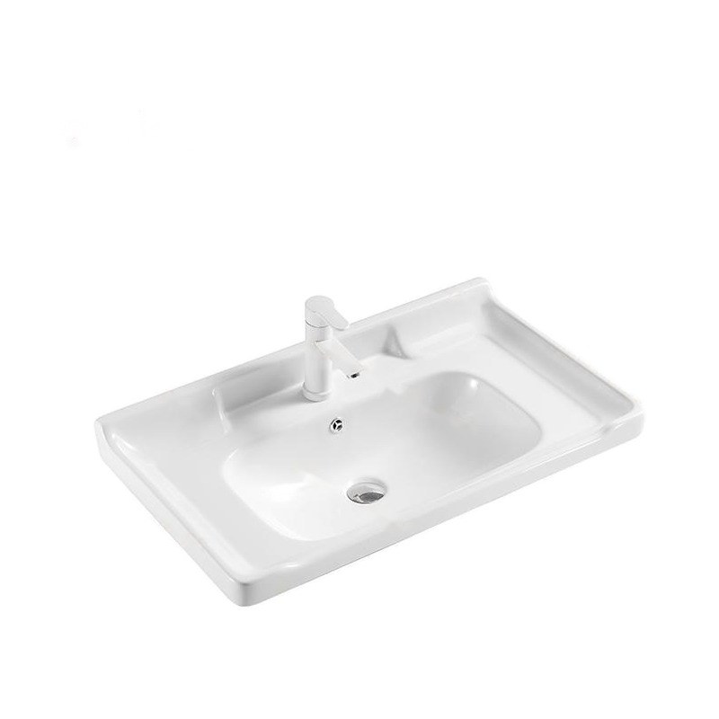 LT-725 white countertop-basins