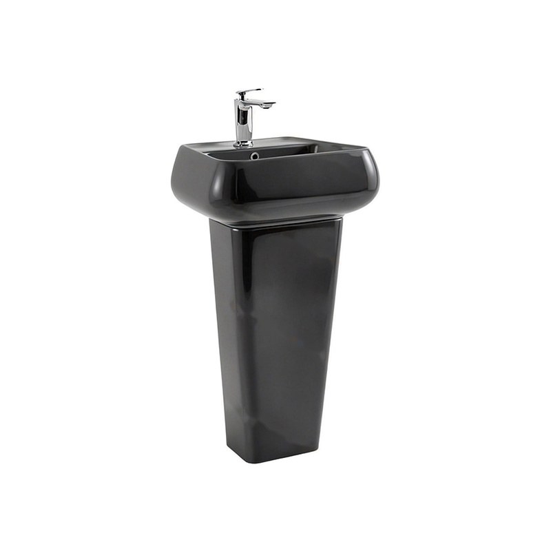 LT-368P-CG-DG black pedestal-basins