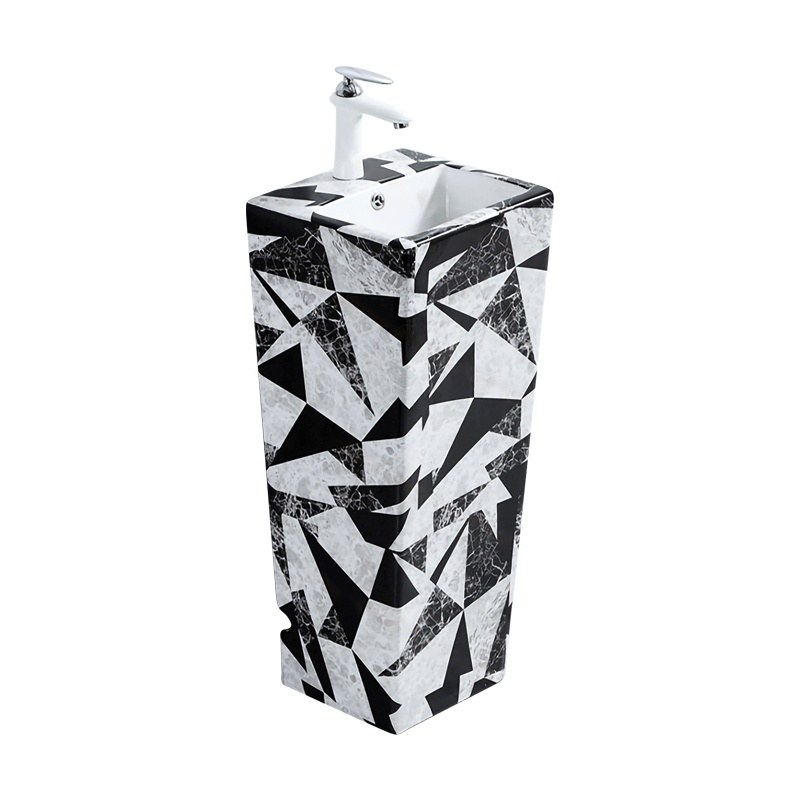 LT-347-DC-CT1 patterned pedestal-basins