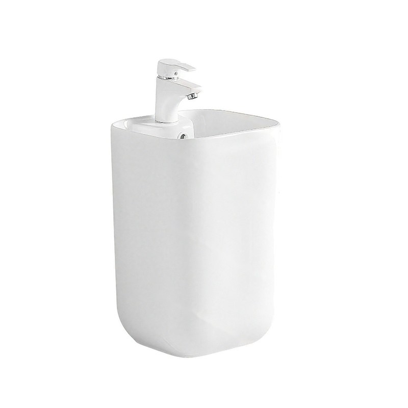LT-3011 white pedestal-basins