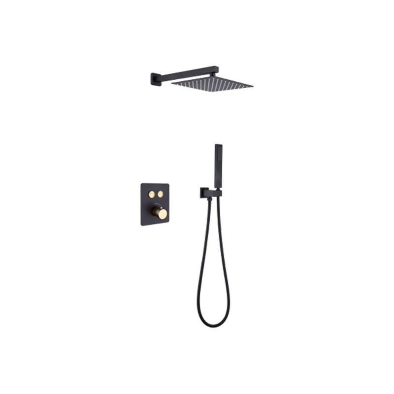 LT-10112-BRA-AZLYHS shower set, shower system, complete shower kit