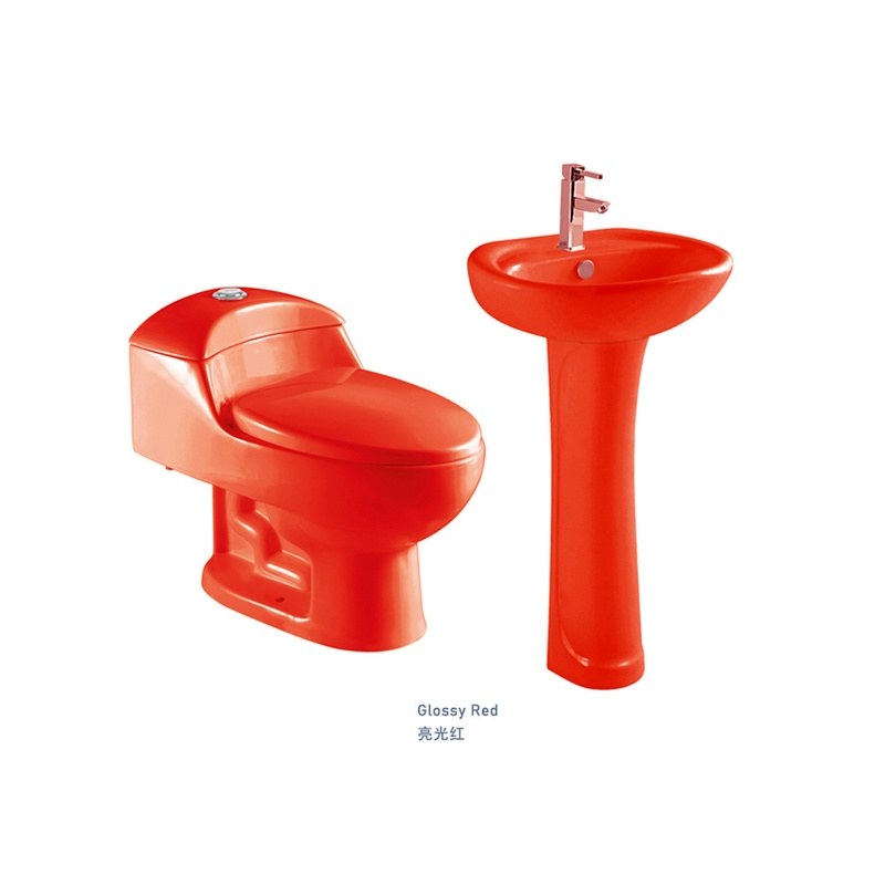 LT-1079-CG-R1-----LT-322P-CG-R white two-piece-toilet-suites