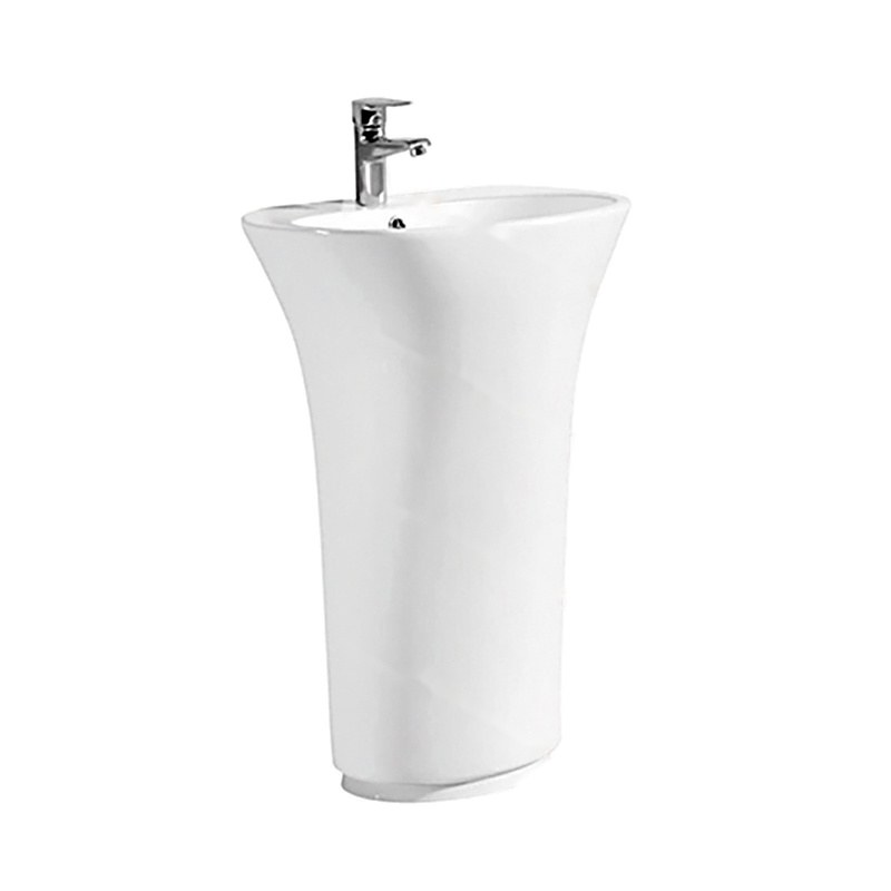 LT-315 white pedestal-basins