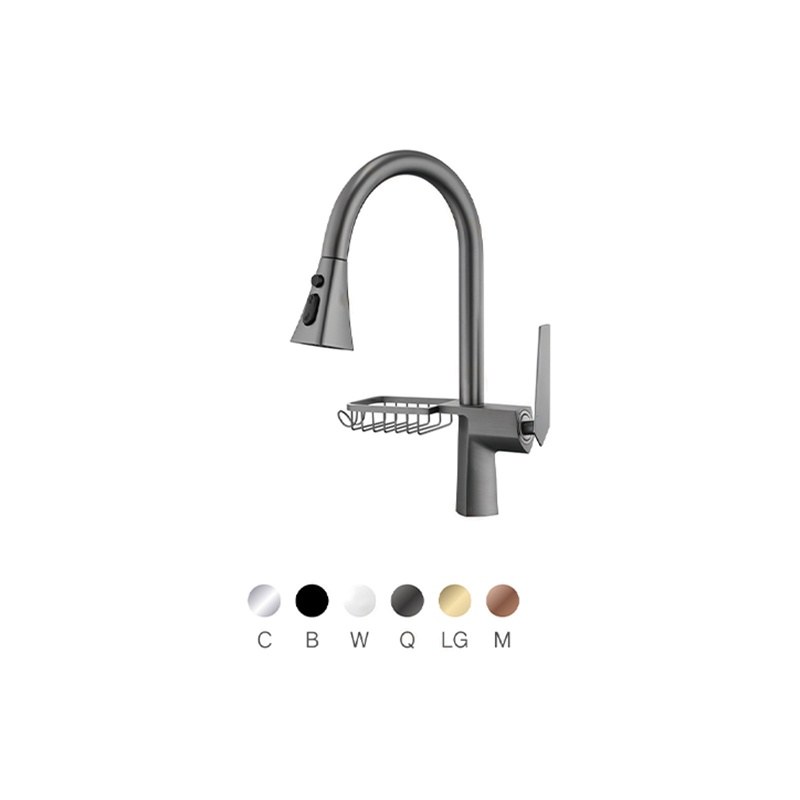 LT-10017-BRA-TCCLSSCLRLT kitchen faucet, kitchen mixer tap, sink faucet
