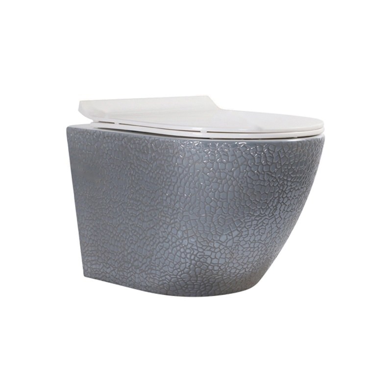 LT-450W-GI-GBW patterned wall-hung-toilets