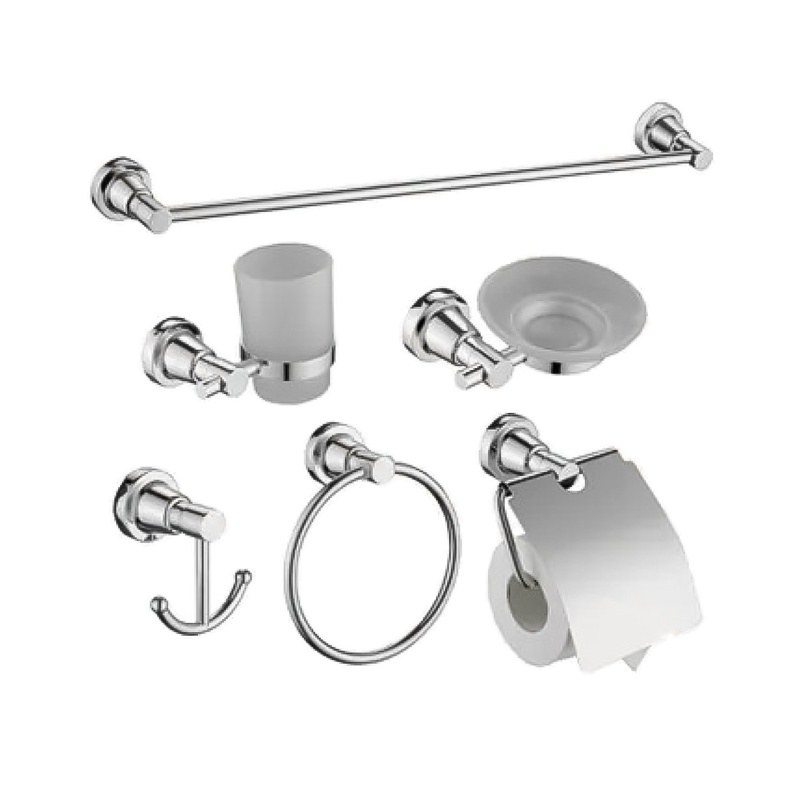 LT-ZS8300-6B-C bathroom hardware set, towel bar, bath accessory