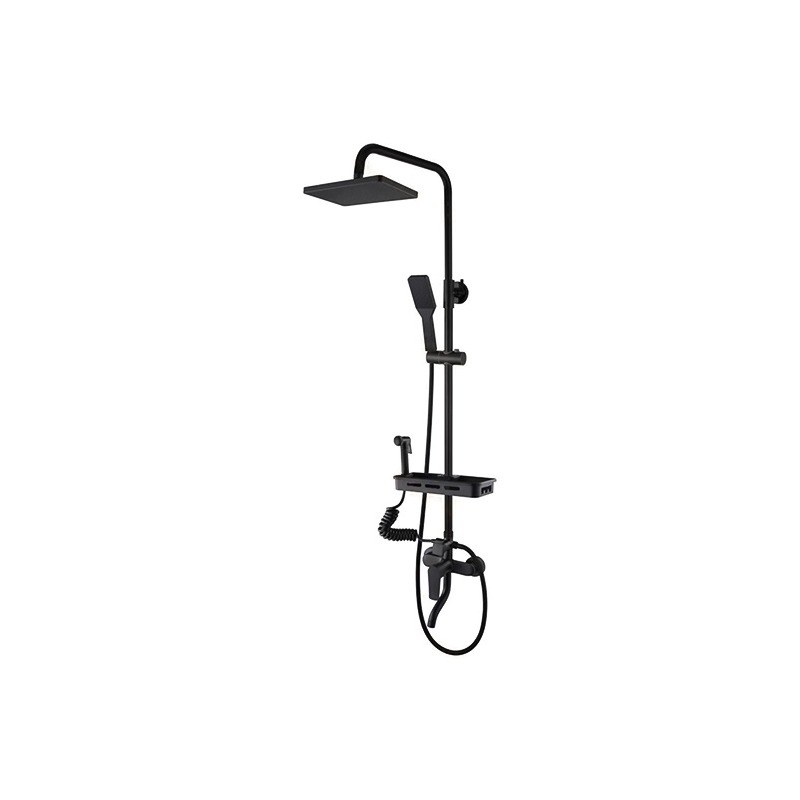 LT-10292-BRA-YTLYHS shower set, shower system, complete shower kit