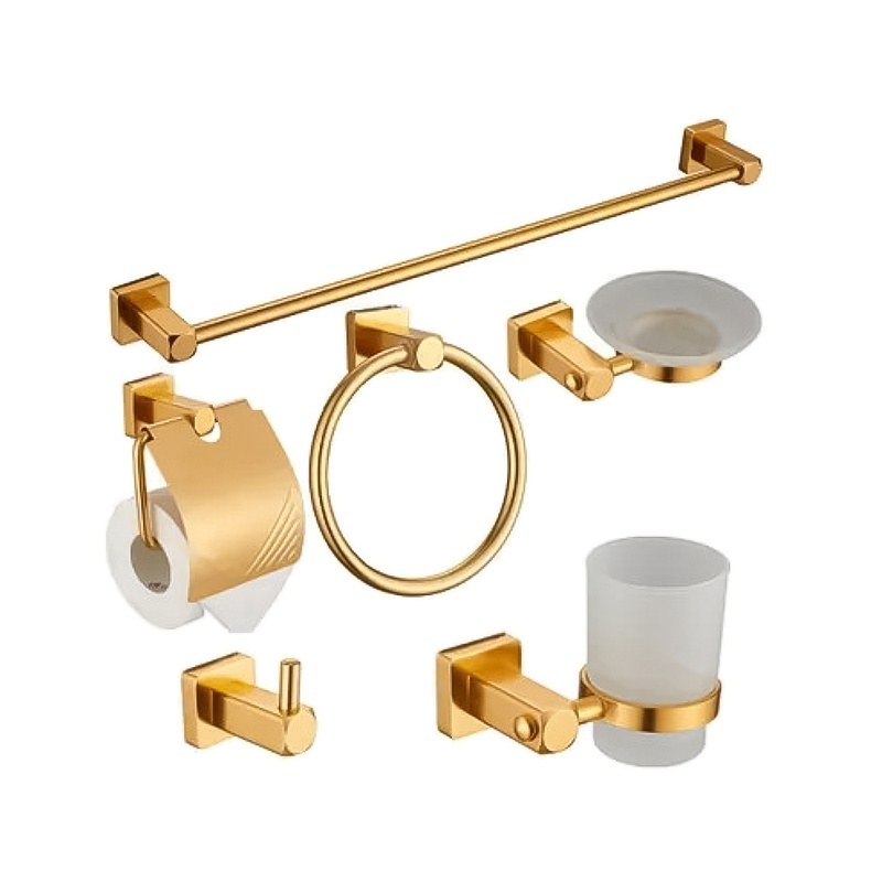 LT-AL8200-6B-G bathroom hardware set, towel bar, bath accessory