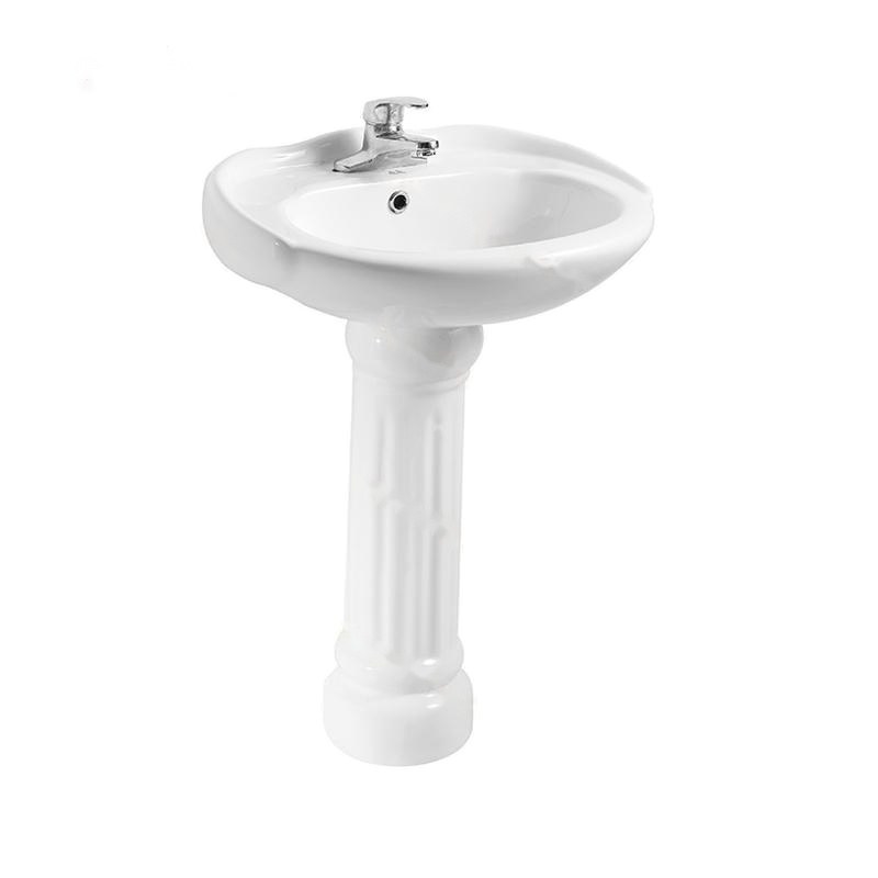 LT-347P white pedestal-basins
