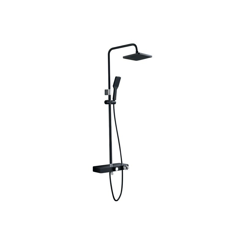 LT-10384-BRA-YTLYHS shower set, shower system, complete shower kit