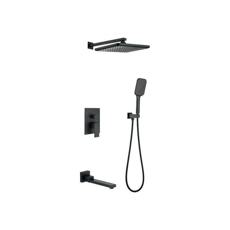 LT-10133-BRA-AZLYHS shower set, shower system, complete shower kit