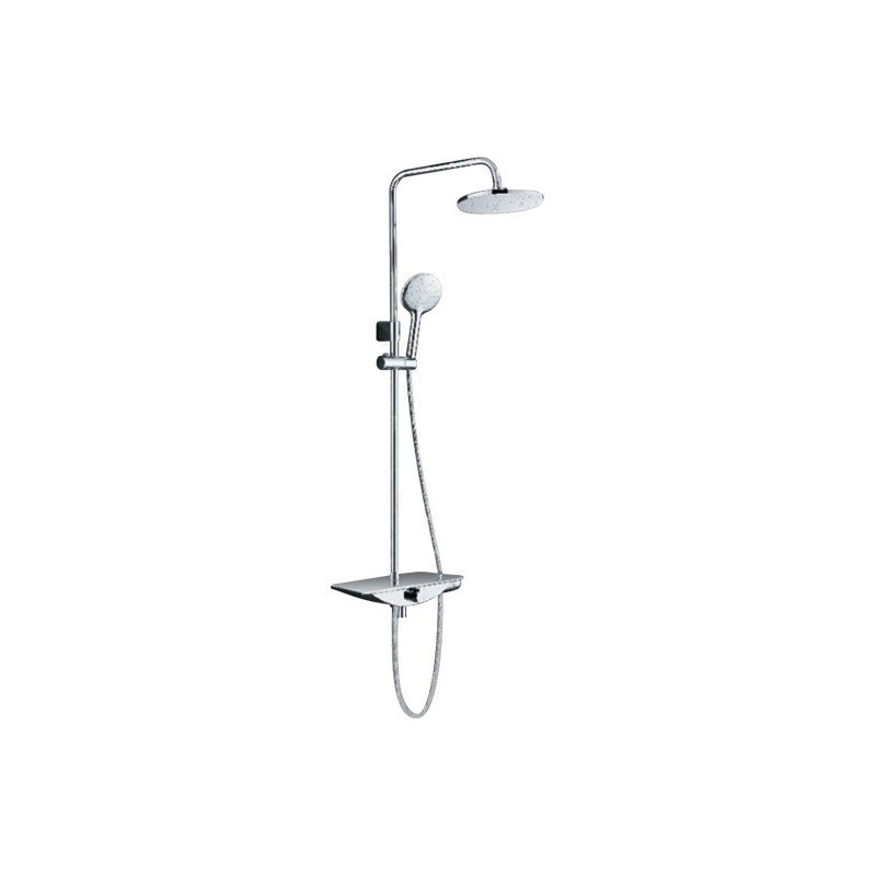 LT-10364-BRA-YTLYHS shower set, shower system, complete shower kit
