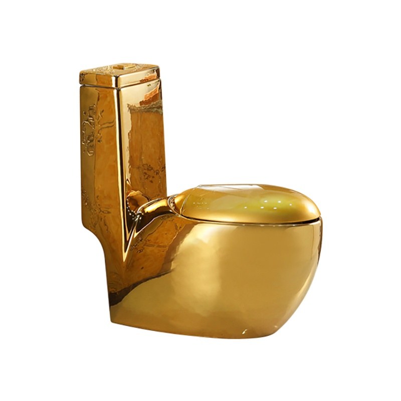 LT-1012-GID-PG gold one-piece-toilets