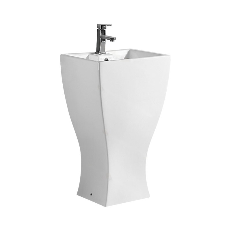 LT-364 white pedestal-basins