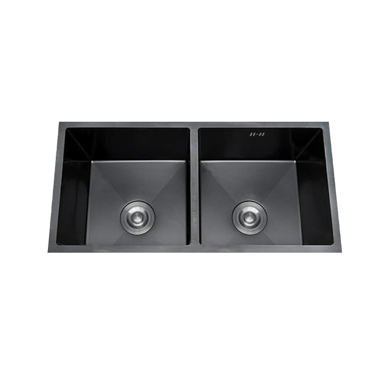 LT-8744DHA2LS-Black kitchen sink, stainless sink, wash basin sink