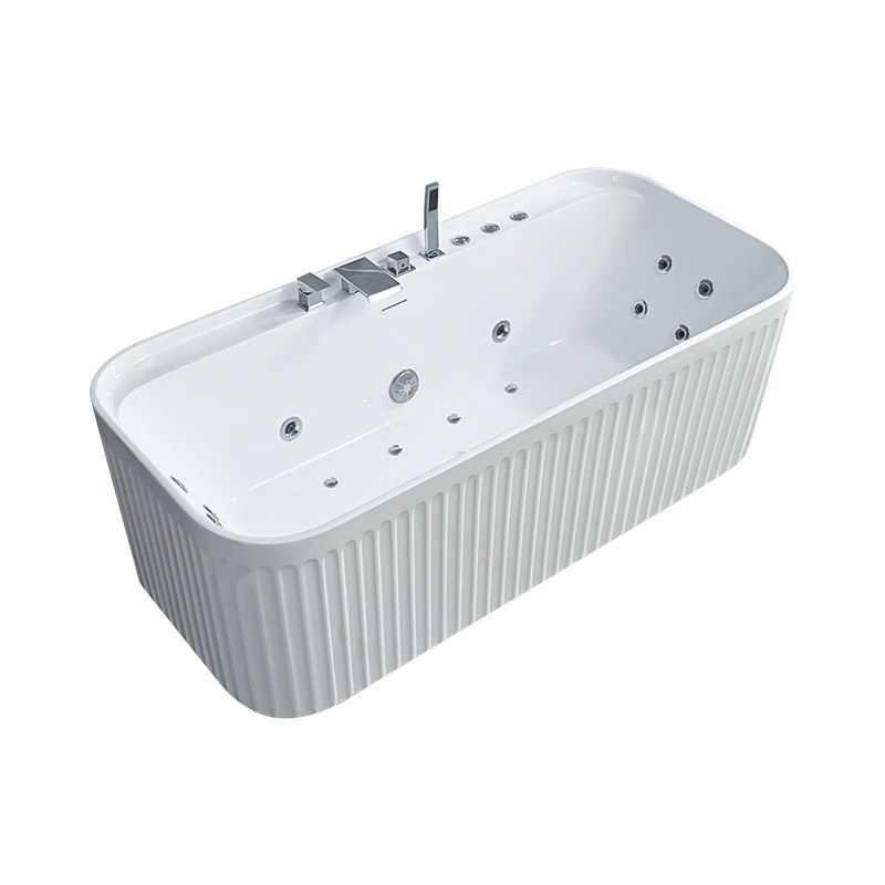 LT-10024-MA-YG bathtub, freestanding tub, soaking tub