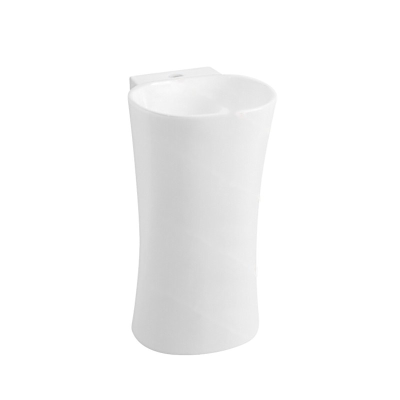 LT-352 white pedestal-basins