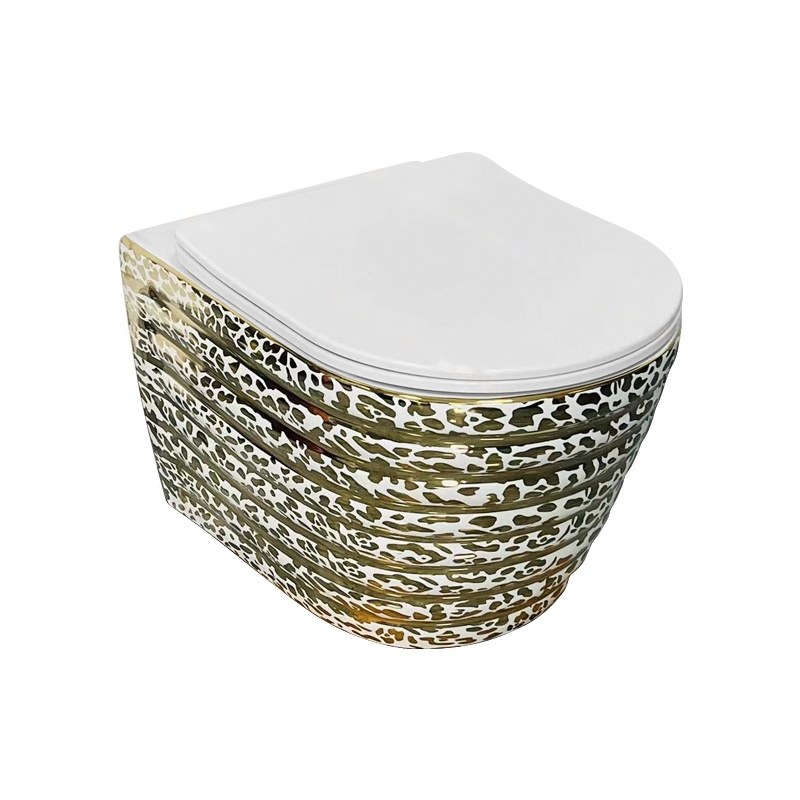 LT-WHT4021-GID-GW1 patterned wall-hung-toilets