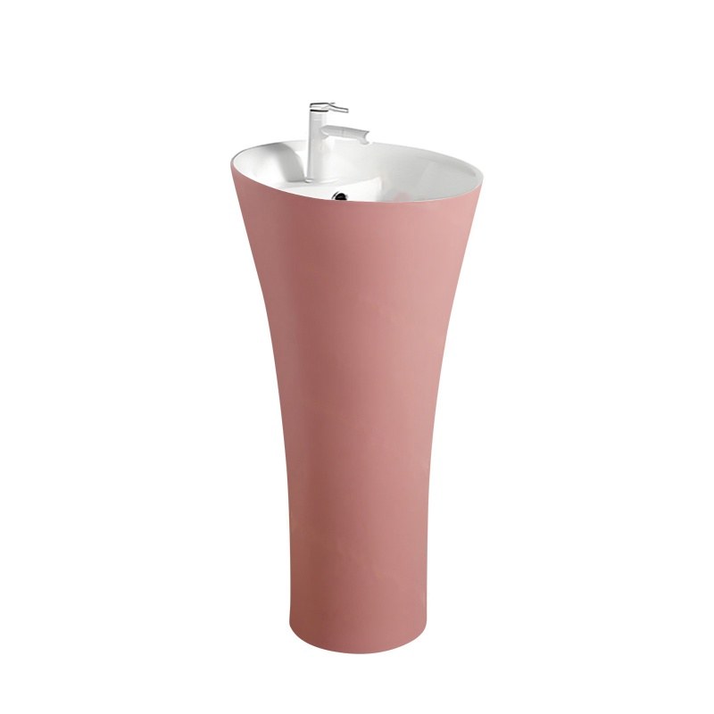 LT-313-M-LPW colored pedestal-basins