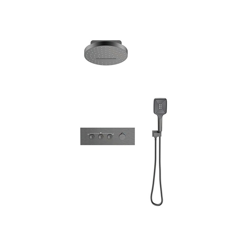 LT-10038-BRA-AZLYHS shower set, shower system, complete shower kit
