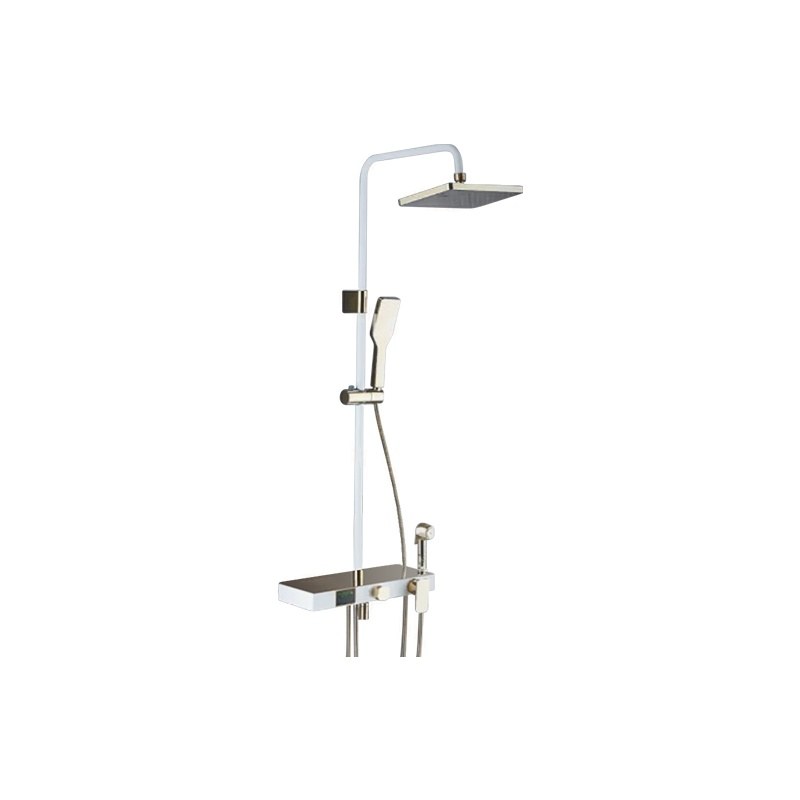 LT-10348-BRA-YTLYHS shower set, shower system, complete shower kit