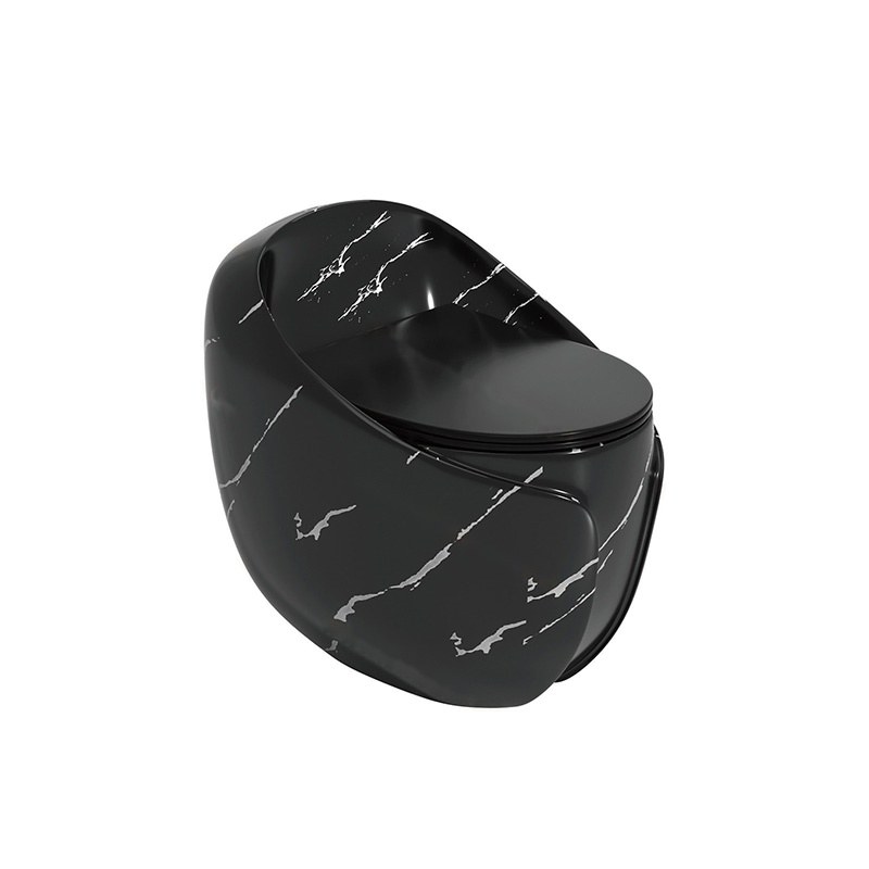 LT-1356-DP-BL black one-piece-toilets